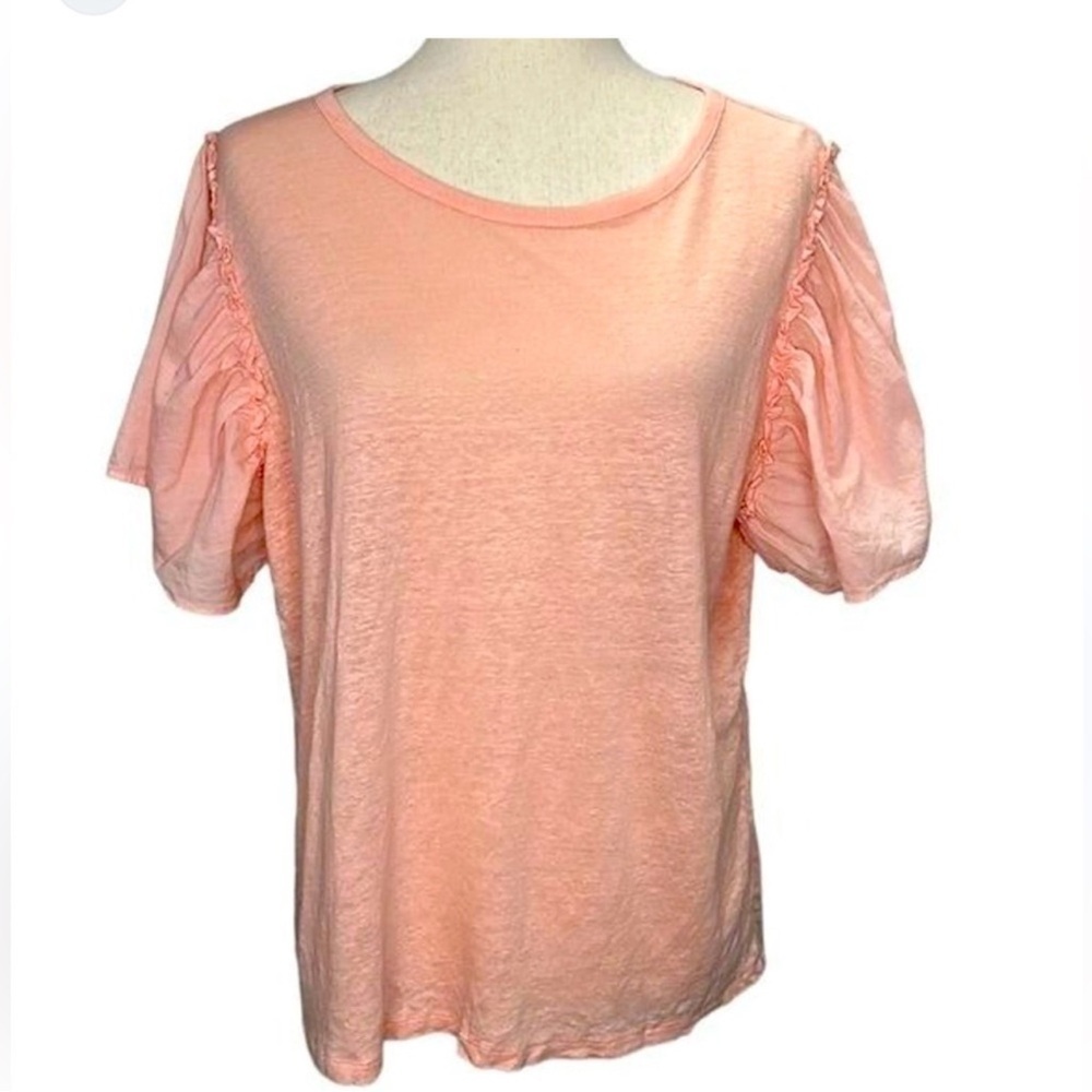 LOFT Linen 100% Linen Blouse size small